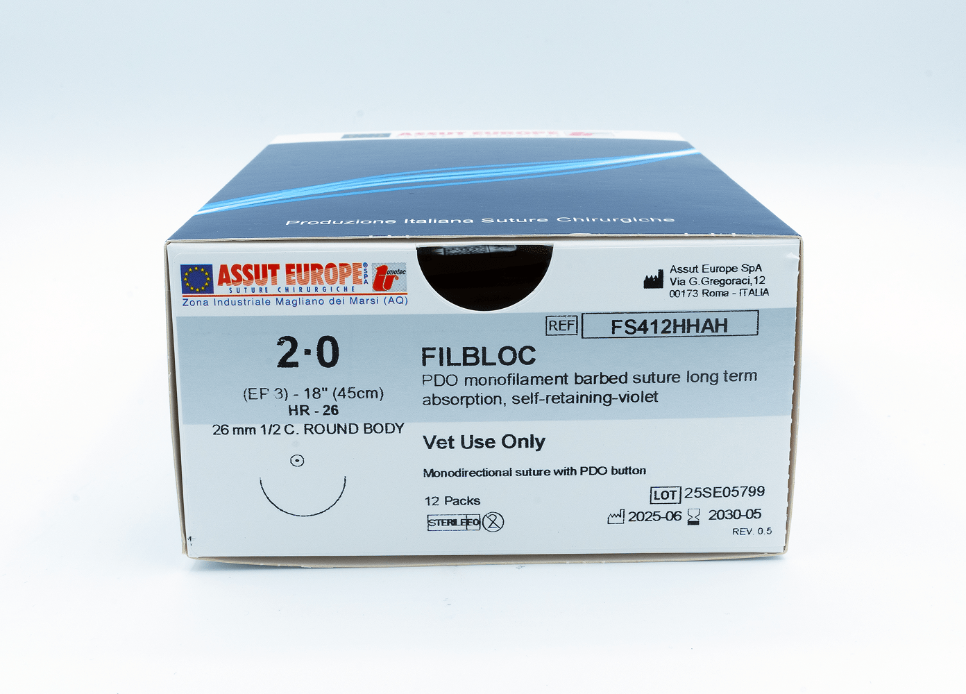 barbed long absorption veterinary surgical sutures